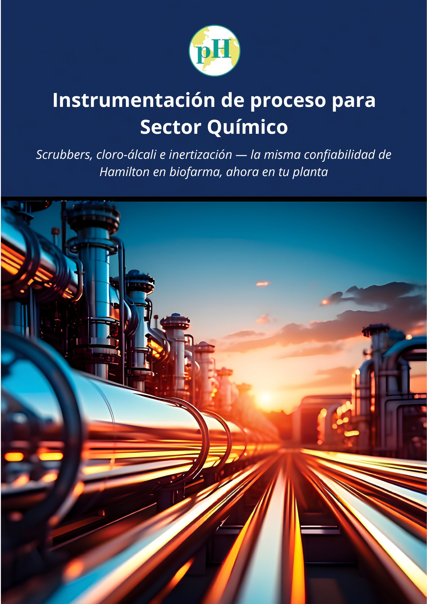 Sensores Hamilton para la industria quÃ­mica y de procesos